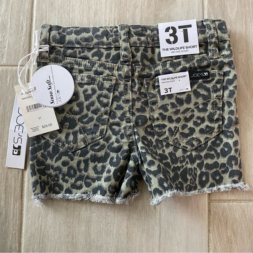 Joe's Jeans Camo Print Denim Shorts